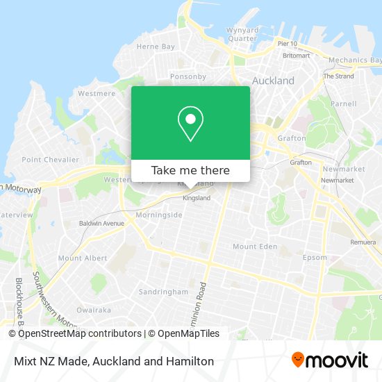 Mixt NZ Made map