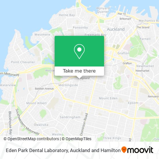 Eden Park Dental Laboratory map