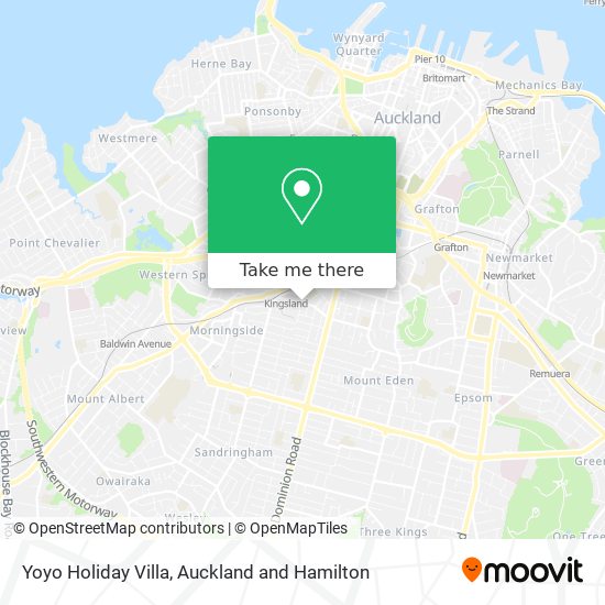 Yoyo Holiday Villa map