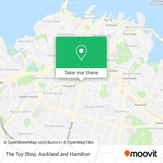 The Toy Shop map