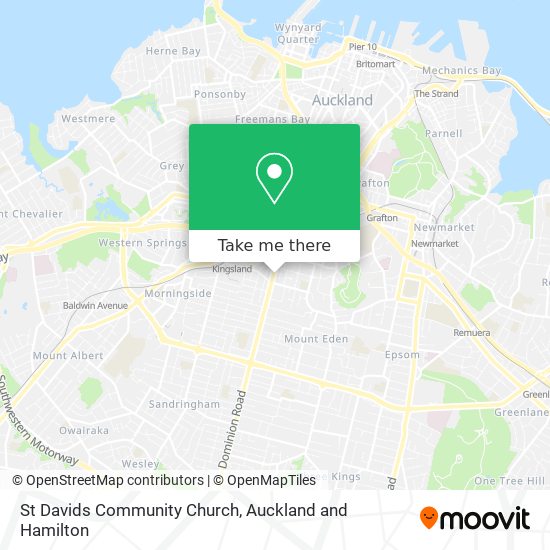 St Davids Community Church map