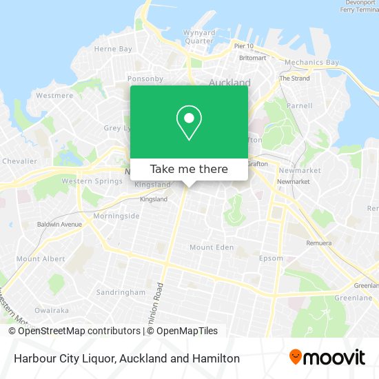 Harbour City Liquor map