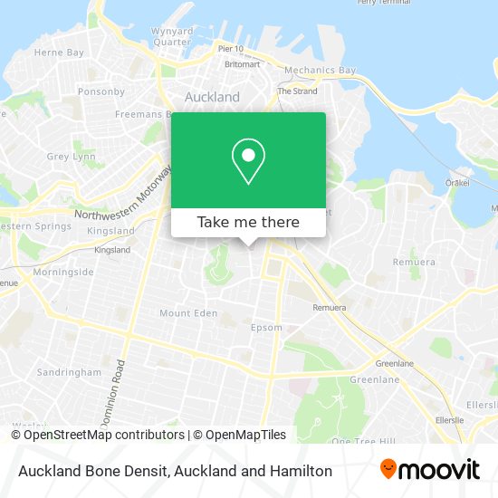 Auckland Bone Densit map