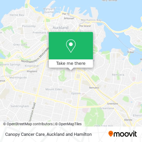 Canopy Cancer Care map