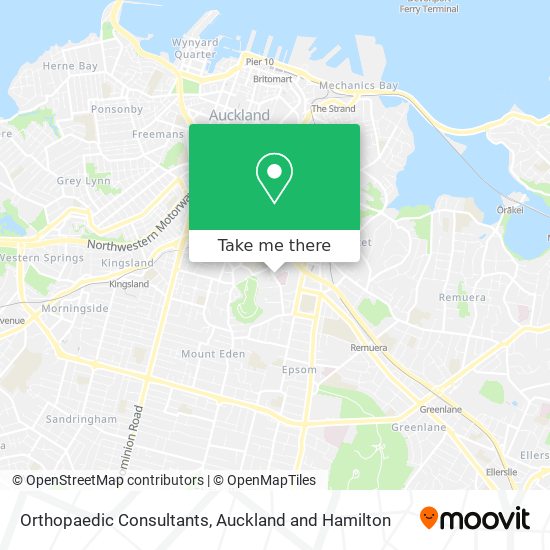 Orthopaedic Consultants map