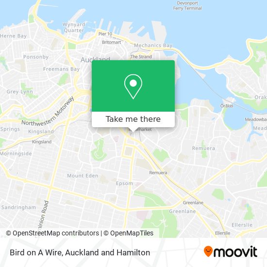 Bird on A Wire map