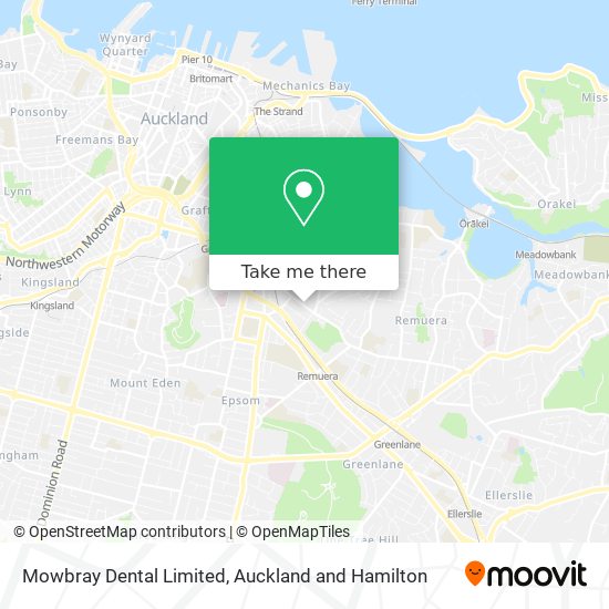 Mowbray Dental Limited map