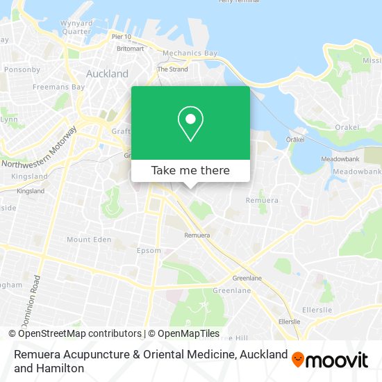 Remuera Acupuncture & Oriental Medicine map