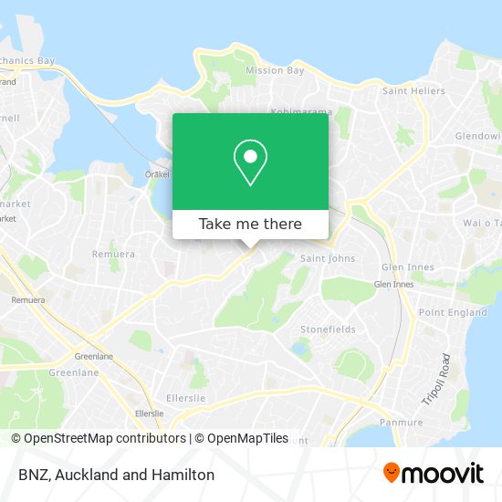 BNZ map