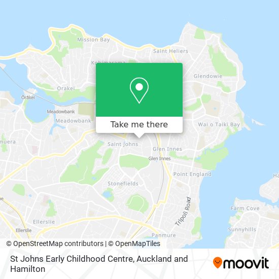 St Johns Early Childhood Centre map