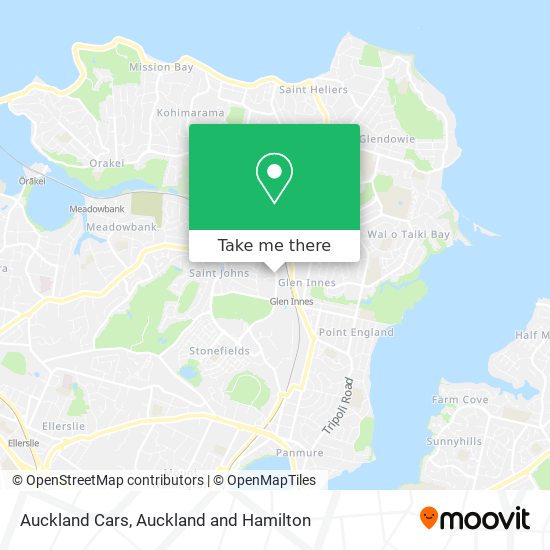 Auckland Cars地图