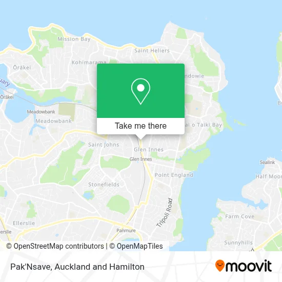 Pak'Nsave map