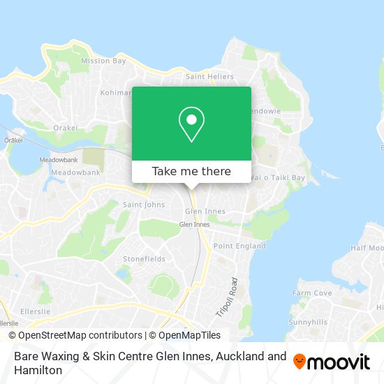 Bare Waxing & Skin Centre Glen Innes map