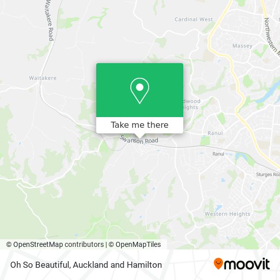 Oh So Beautiful map