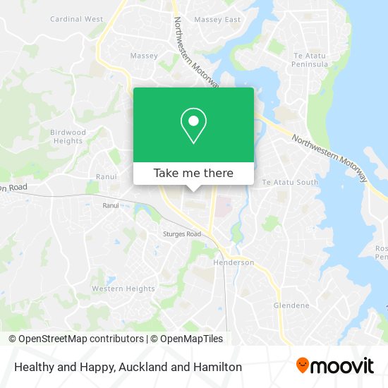 Healthy and Happy map