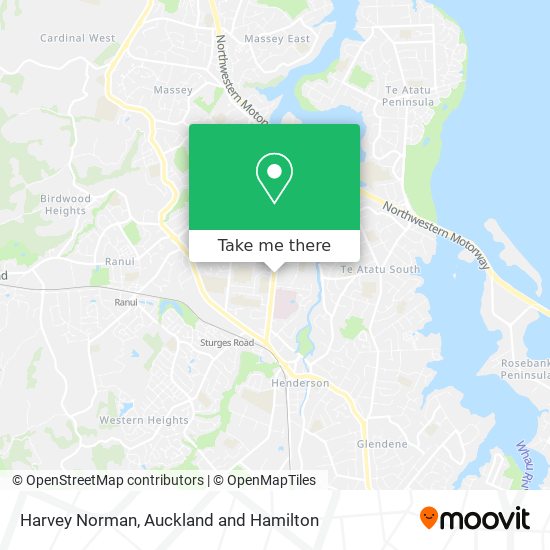 Harvey Norman地图