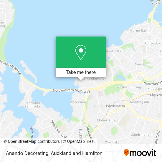 Anando Decorating map