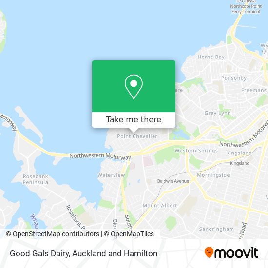 Good Gals Dairy map