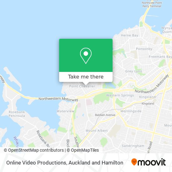 Online Video Productions map