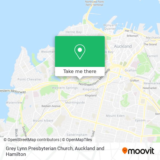 Grey Lynn Presbyterian Church map