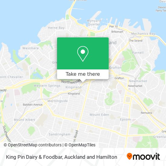 King Pin Dairy & Foodbar map