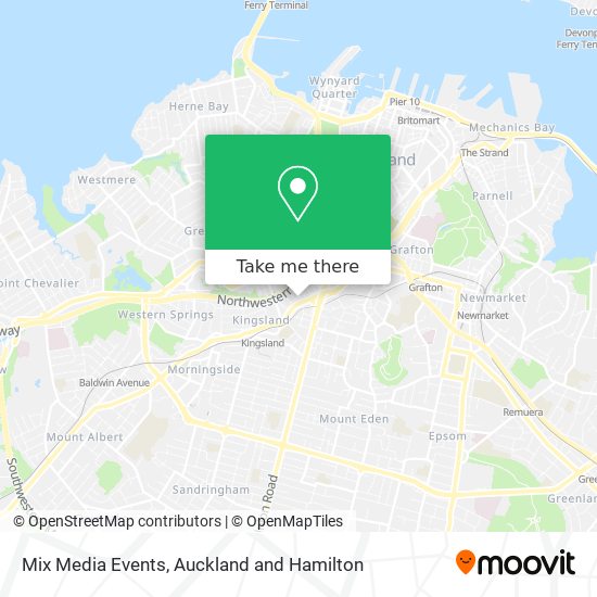 Mix Media Events map