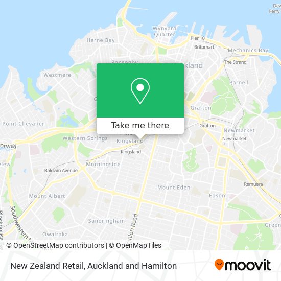 New Zealand Retail地图