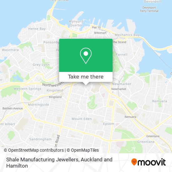 Shale Manufacturing Jewellers map