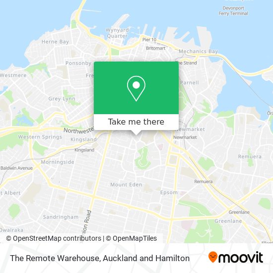 The Remote Warehouse地图