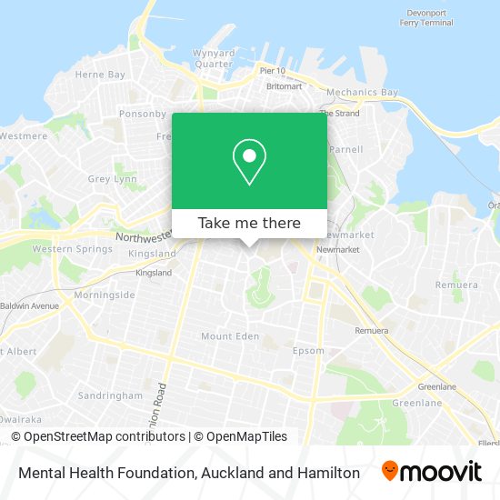 Mental Health Foundation地图