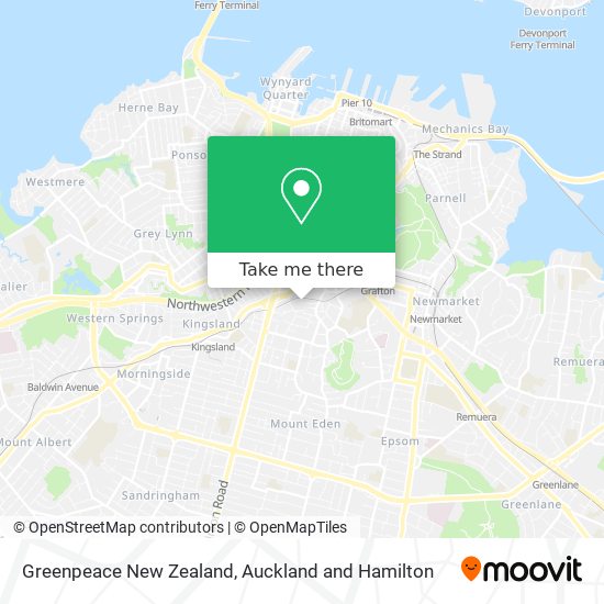 Greenpeace New Zealand地图