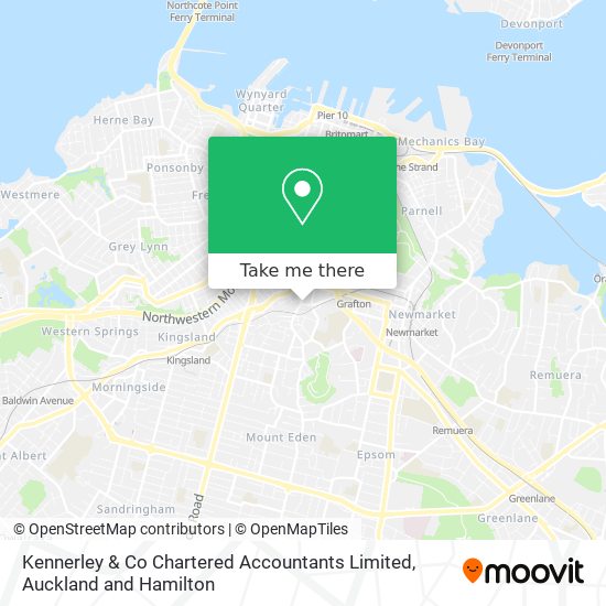 Kennerley & Co Chartered Accountants Limited map