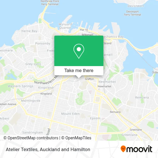 Atelier Textiles map