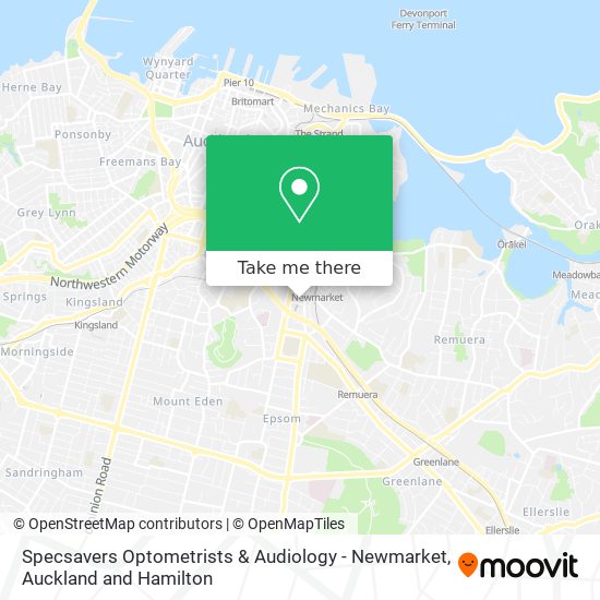 Specsavers Optometrists & Audiology - Newmarket地图