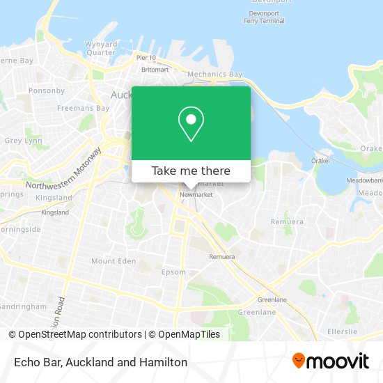 Echo Bar地图