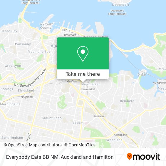 Everybody Eats BB NM map