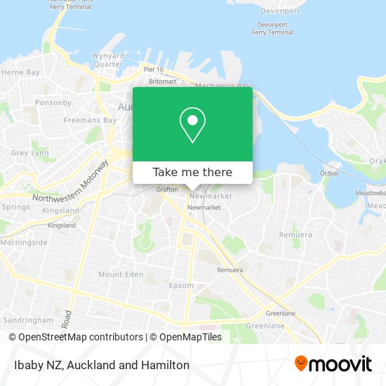 Ibaby NZ map