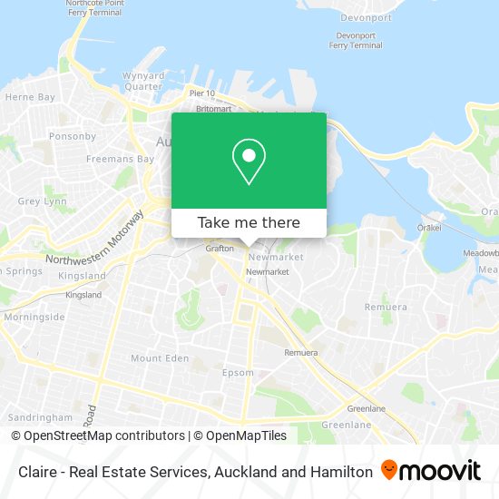 Claire - Real Estate Services map