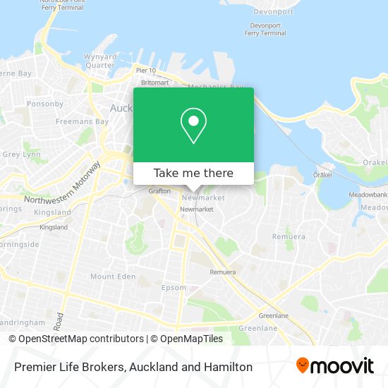 Premier Life Brokers map