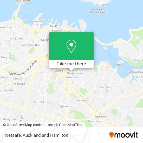 Netsafe map