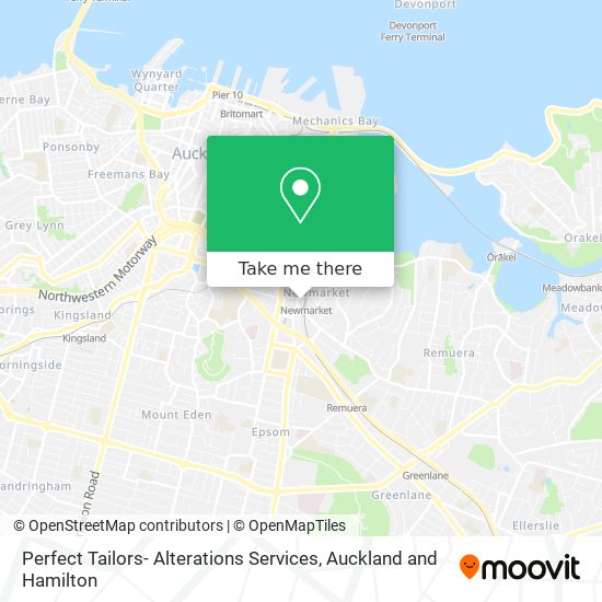 Perfect Tailors- Alterations Services map