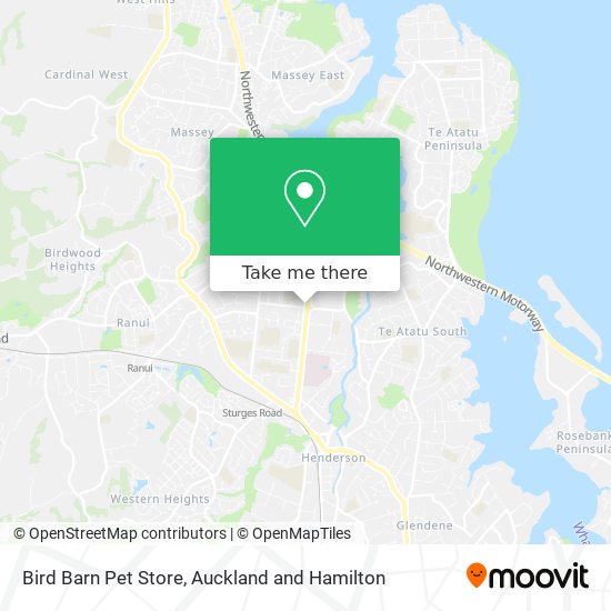 Bird Barn Pet Store map
