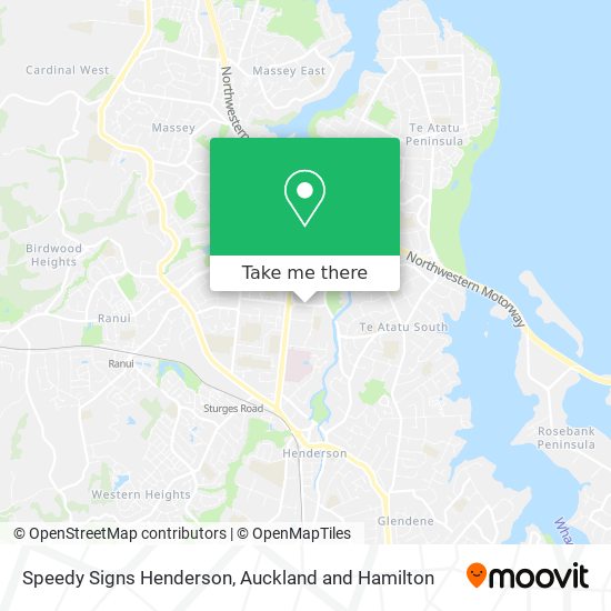 Speedy Signs Henderson map