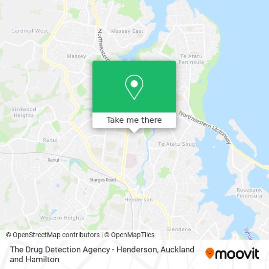 The Drug Detection Agency - Henderson map