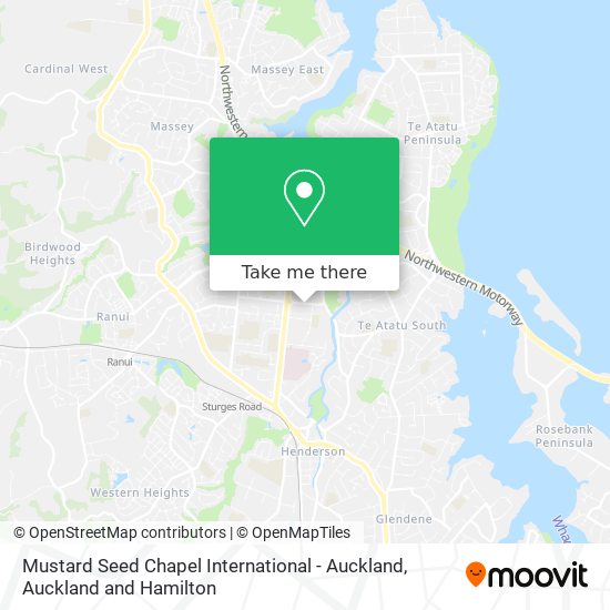 Mustard Seed Chapel International - Auckland map