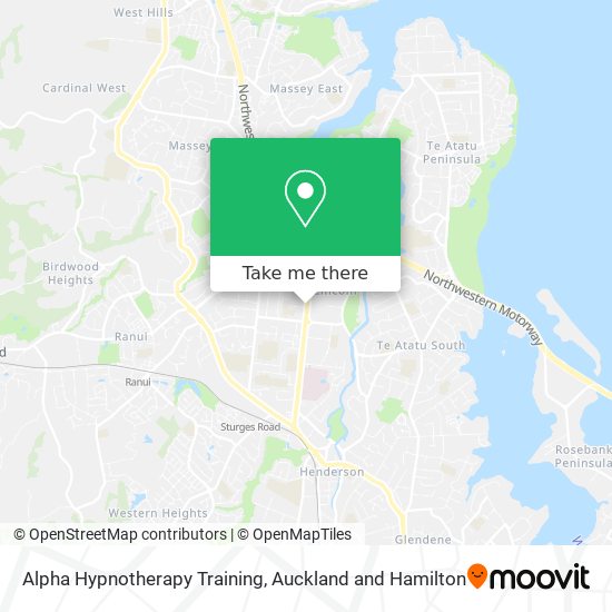 Alpha Hypnotherapy Training map