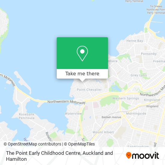 The Point Early Childhood Centre map