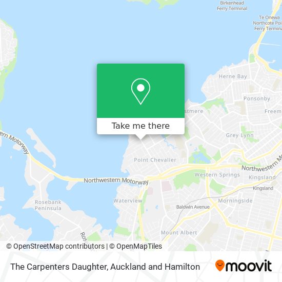 The Carpenters Daughter map