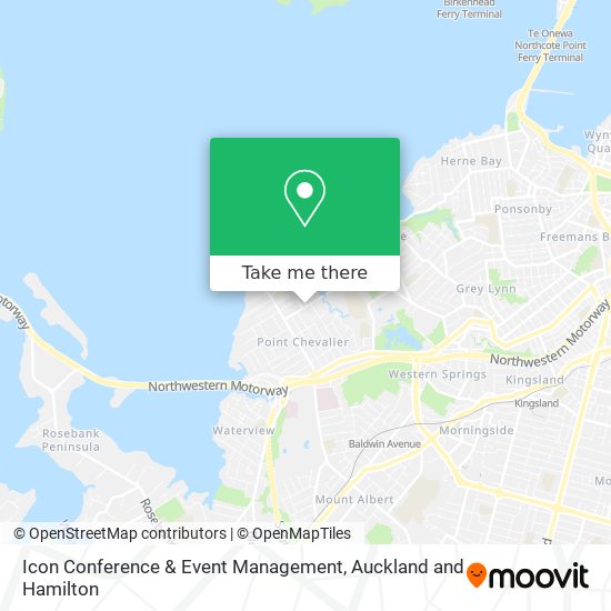 Icon Conference & Event Management map