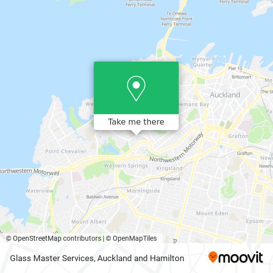 Glass Master Services map